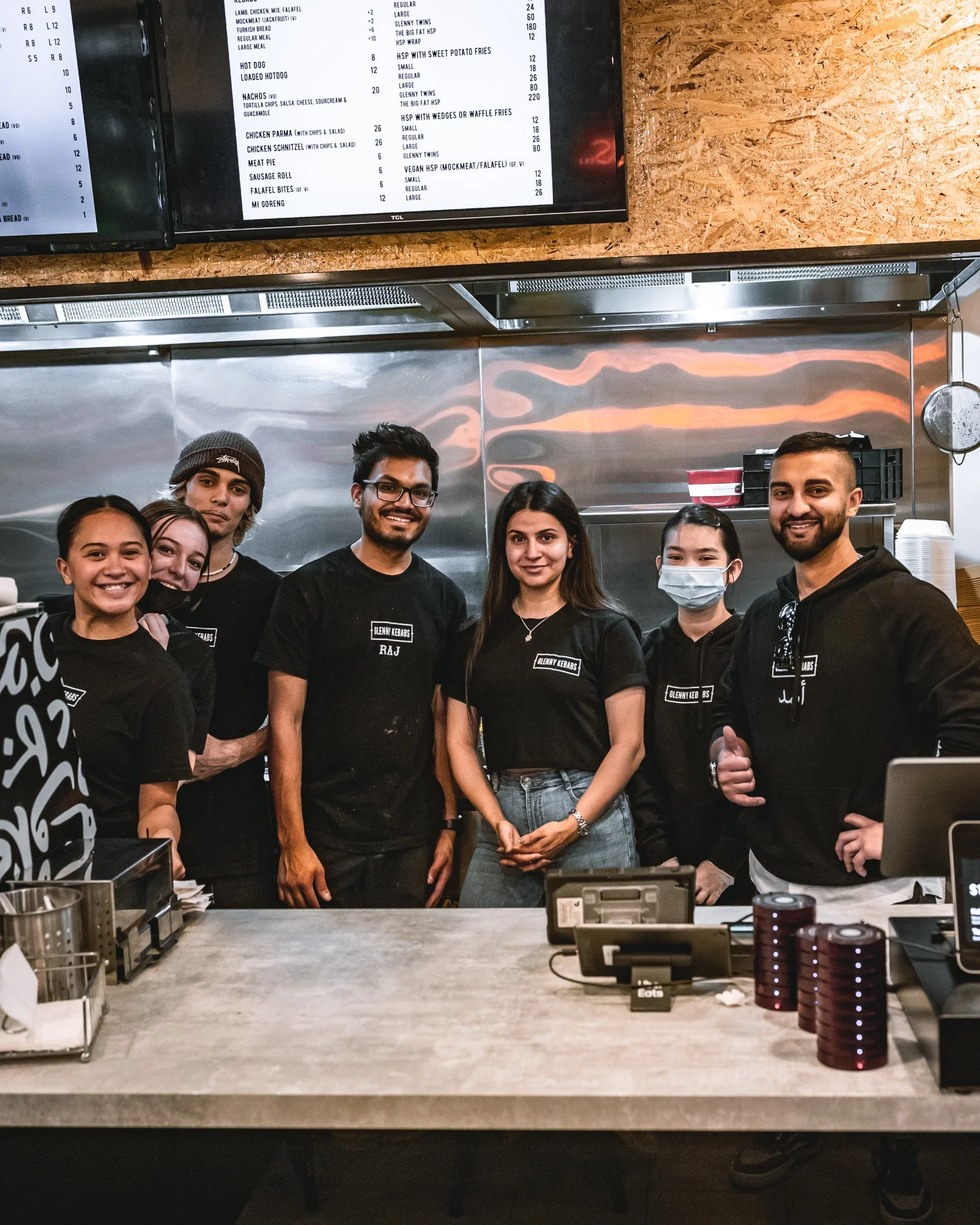 The Glenny Kebabs team